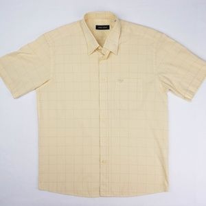 Giorgio Armani Mens Short Sleeve Dress Shirt